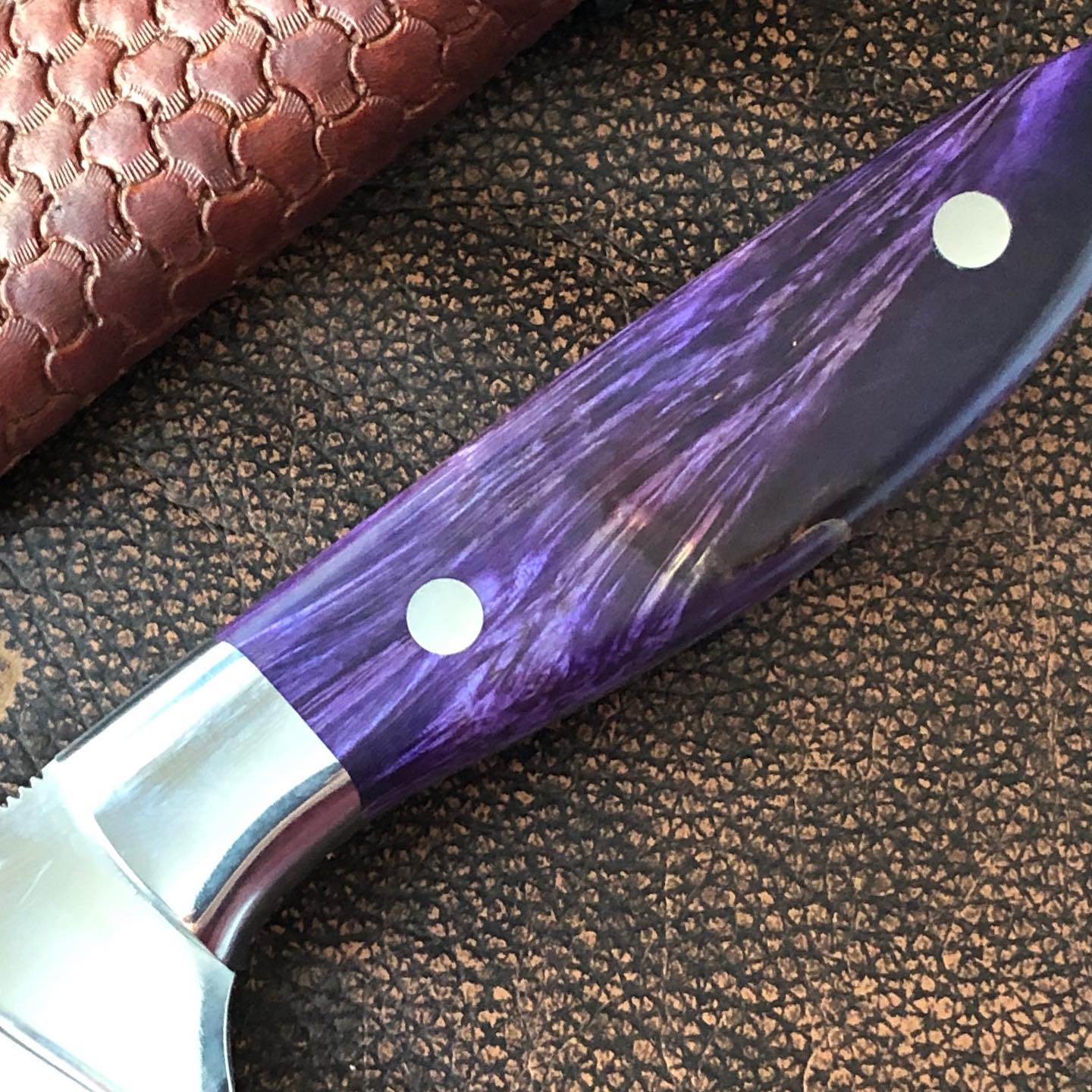 Hunting Knife (Purple)