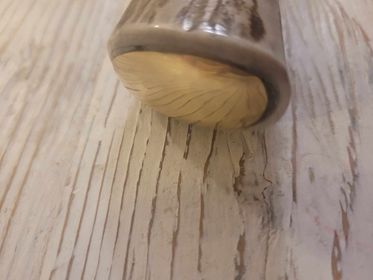 Recurve Deer Antler Knife