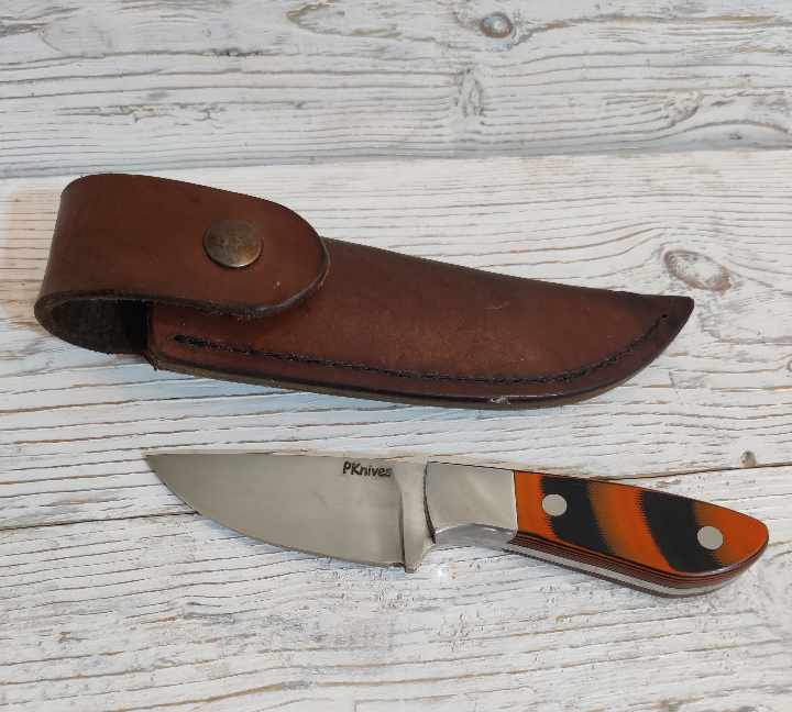 Everyday carry knife | Orange / Black