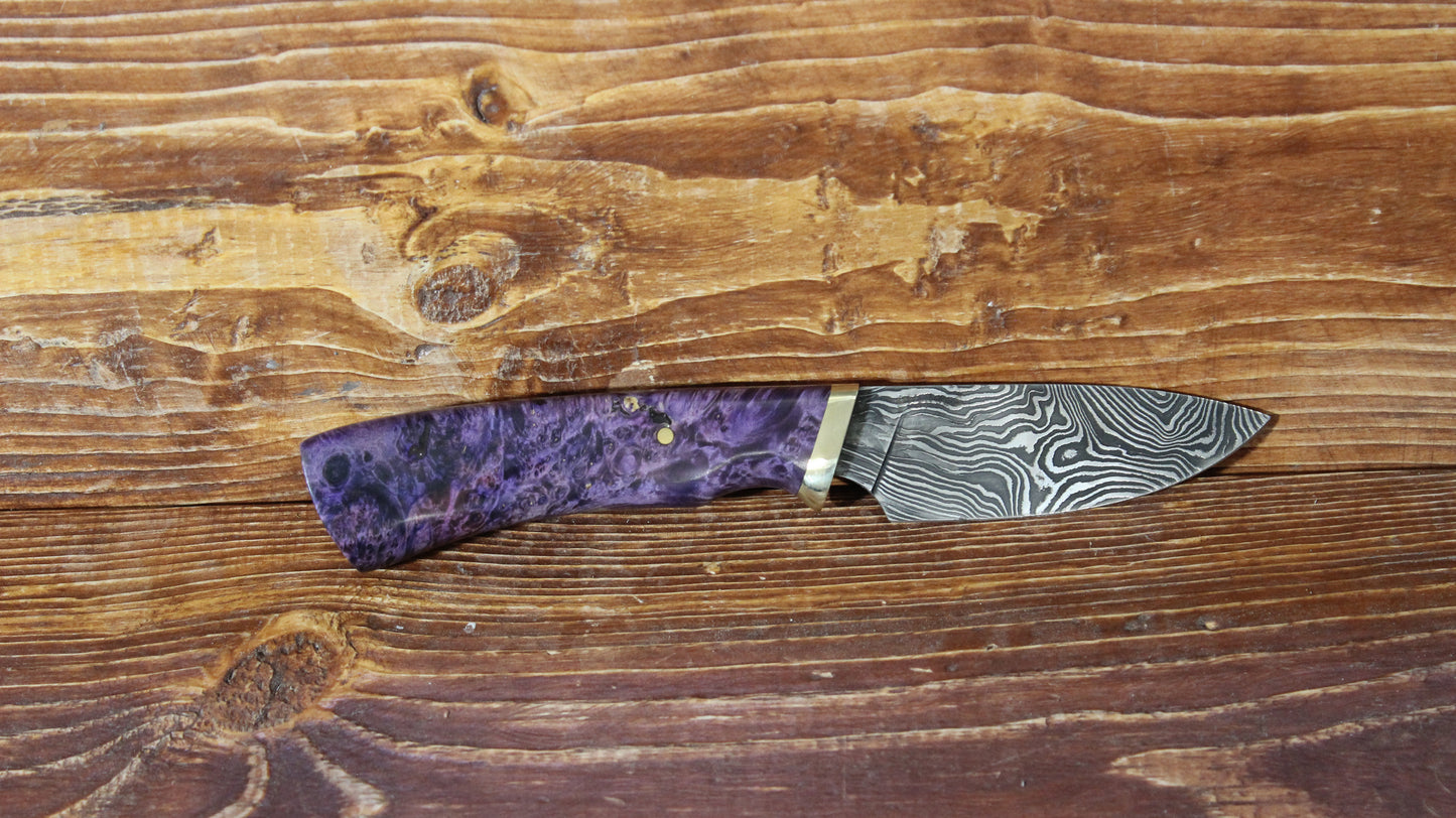 Damascus knife