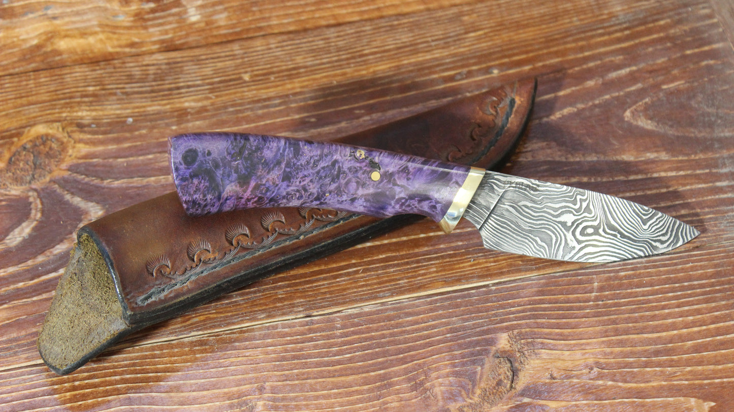 Damascus knife